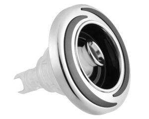 Buse Directionnelle LVJ Tourbillon 5" Inox & Gris · Jet orientable XL