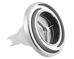 Buse LVJ Tourbillon Twin Roto 5" · Massage Double Tourbillon Inox/Gris