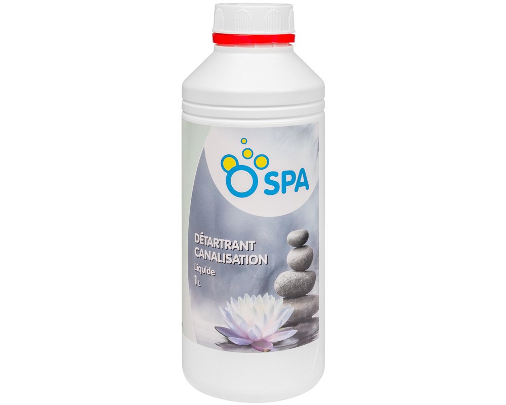 Détartrant canalisations Ocedis O Spa 1L · Élimination calcaire avant vidange