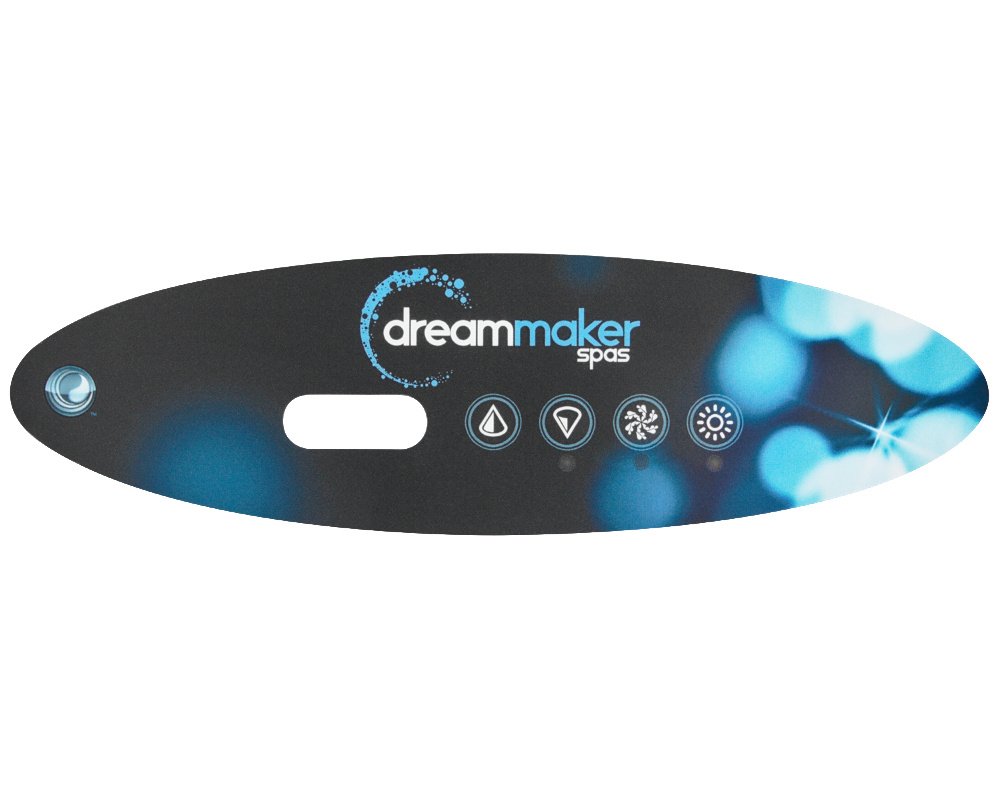 Membrane autocollante Balboa VL260 pour claviers Dream Maker Spas (2013–2018)