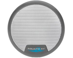 Grille de haut-parleur Aquatic AV AQ-SPG3.0 · 3" argentée · Résistante aux UV