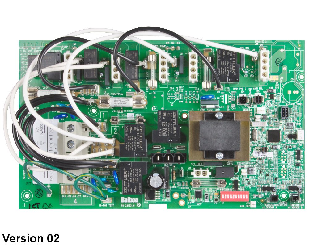 Carte mère Balboa BP6013G3 · Multi-équipements · Compatible spa à boîtier plastique – Image 2