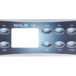 Membrane Balboa VL801D Deluxe · 8 fonctions programmables · 175 x 74 mm