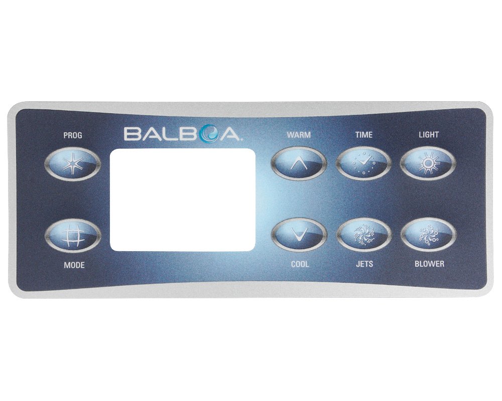 Membrane Balboa VL801D Deluxe · 8 fonctions programmables · 175 x 74 mm