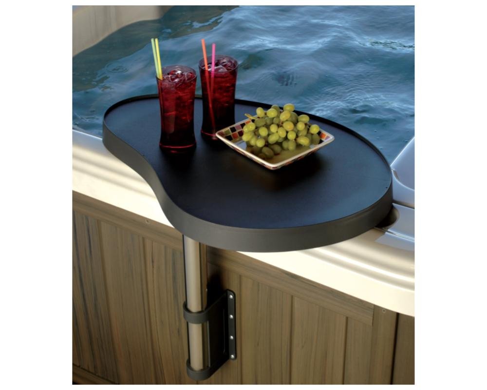Table de spa rotative Leisure Concepts Spa Caddy · Fixation latérale inox · 69x48 cm – Image 2