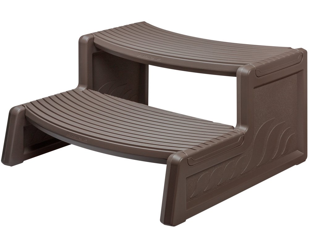 Marches spa Handi Step HS2-136 · Compatible bords ronds et droits · Gris foncé – Image 2