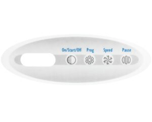 Membrane Balboa VL200 4 touches · Pour clavier séquenceur spa · Réf. 11220