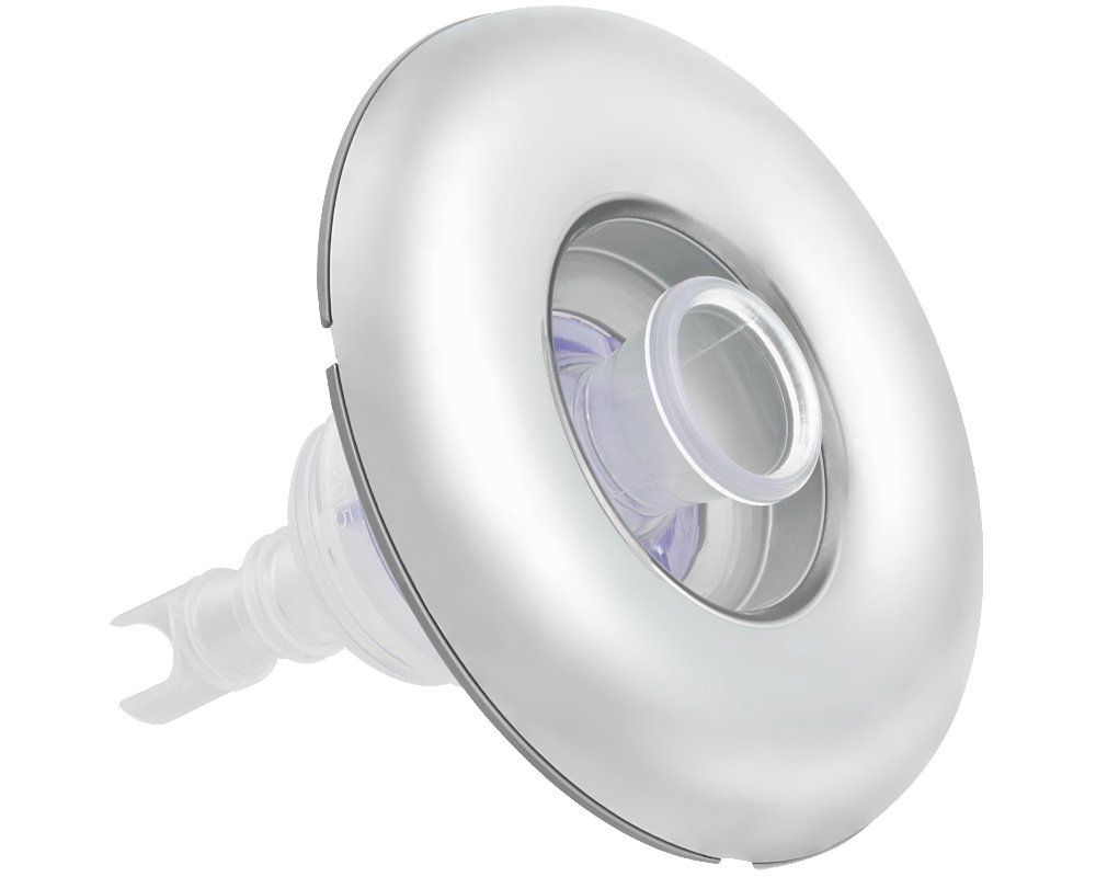 Buse Directionnelle à visser Waterway Poly Storm LED Inox · Face large Ø112 mm