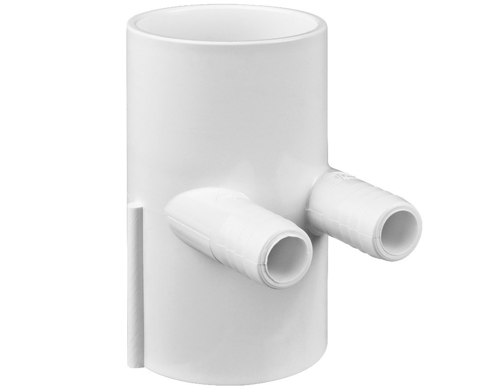 Nourrice Waterway 672-7100 · 2" F/F · 2 sorties cannelées 3/4" M