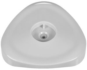 Poignée de vanne Wellis AE00295 · 2" · Plastique texturé gris clair