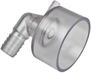 Douille Sundance Spas Whirlpool Jet / Intelli-Jet · Ø 68 mm · Raccords 3/4'' Eau & 3/8'' Air
