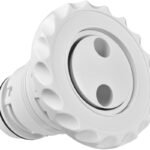Buse Waterway Poly Jet Deluxe Pulsator Gris · Massage Twin Jet & Bulles Rotatives