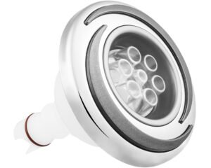 Buse CMP Pro-Loc 300 Halo Massage LED · Inox & Diffuseur lumineux