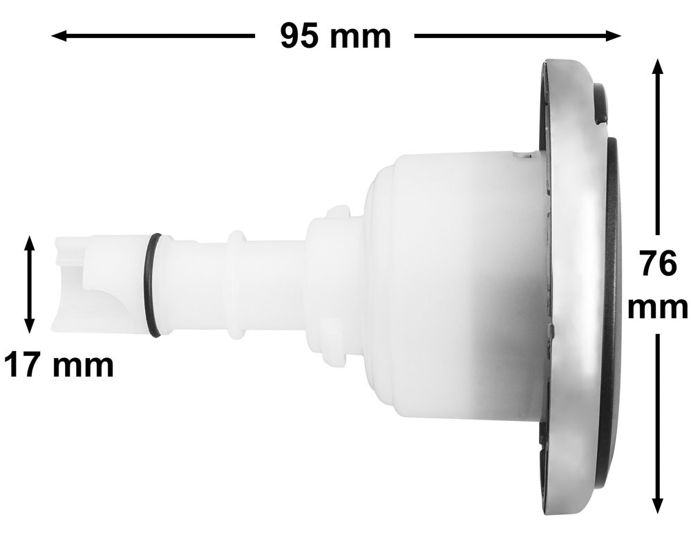 Buse LED CMP Pro-Loc 300 Halo Roto · Inox 3" · Massage circulaire ciblé – Image 2