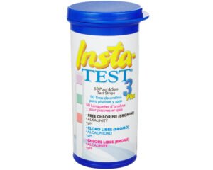Bandelettes d'analyse LM3-50 InstaTest 3 en 1 · Chlore/Brome · pH · Alcalinité · 50 unités