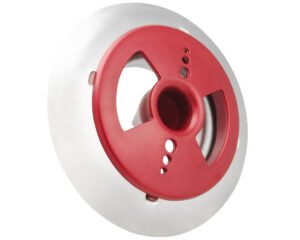 Buse spa CMP Air-X Binetic Scarlet Red · Ø49 mm · Acier inox & rouge intense