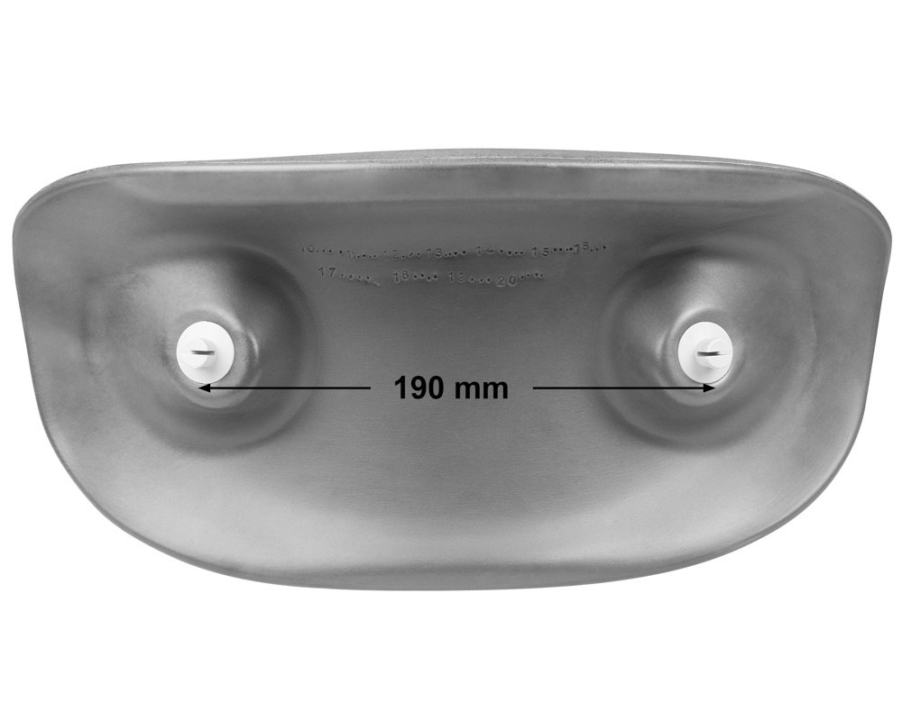Repose-tête Sunrise Spas 31015902 · 330 mm · Fixation double picot – Image 2