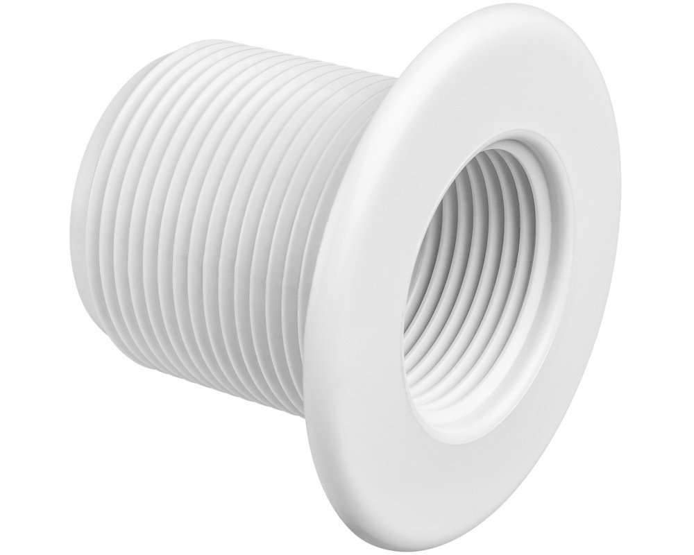 Traversée de paroi Balboa HydroAir Slimline longue · Ø42 mm · pour buse Slimline