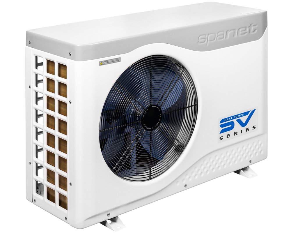 Pompe à chaleur réversible SpaNet SN-HP-55P · 5,6 kW · Contrôle intelligent SV Series
