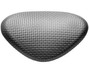 Repose-tête CMP Tri-Curve Freestyle · Fixation Clips · 225 mm