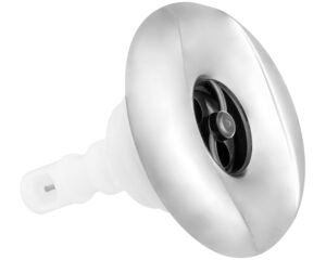 Buse de massage Jazzi Pulse 3 3/8" Inox · Clipser · Effet ondulant à double jet
