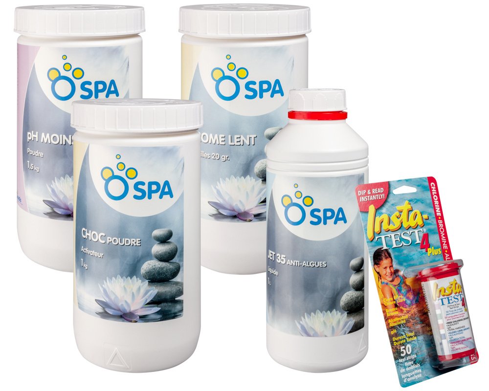 Coffret de traitement Brome Ocedis 187999901 · Kit complet entretien spa