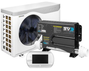Kit pompe à chaleur SpaNet SV 5,6 kW + boîtier SV3-VH + clavier SmartTouch · Pour spas jusqu'à 2500 L