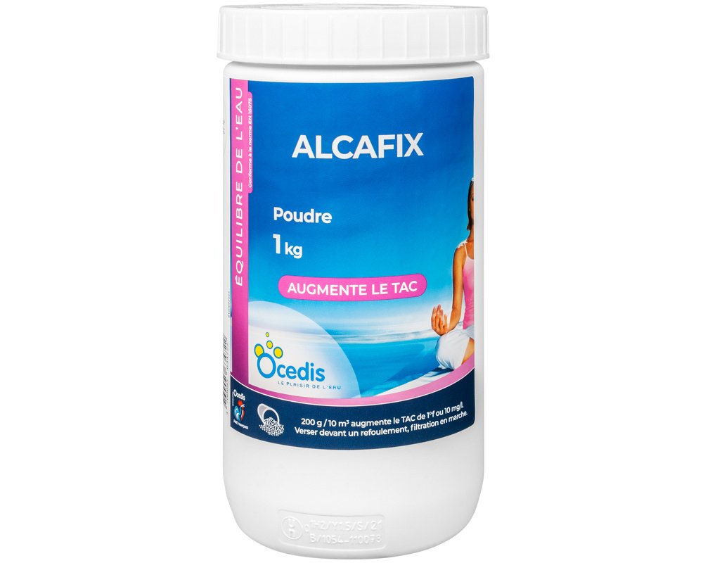 Stabilisateur de pH Ocedis Alcafix 1 kg · Corrige le TAC et Stabilise le pH de votre spa