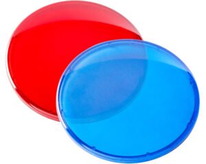 Filtres colorés Waterway 630-0005 · Pour projecteur spa 82 mm · Ø 89 mm