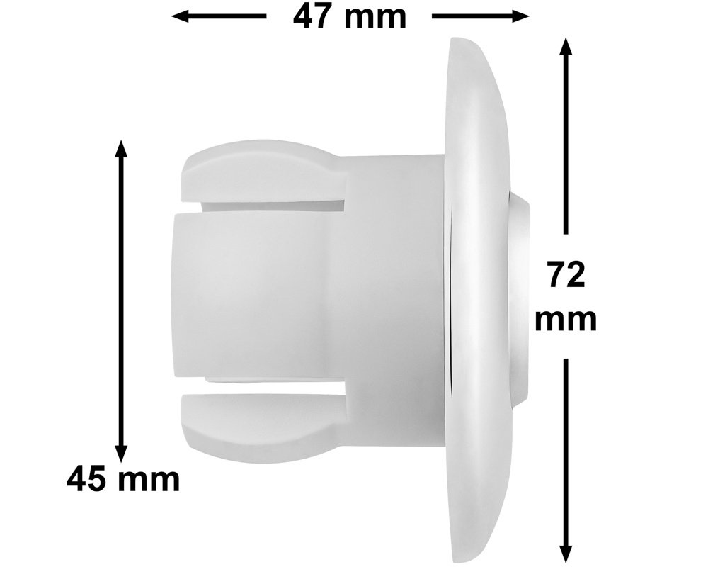 Buse de refoulement inox Certikin Flolux FloJet FLX001 · Pour spas béton Ø72 mm – Image 2