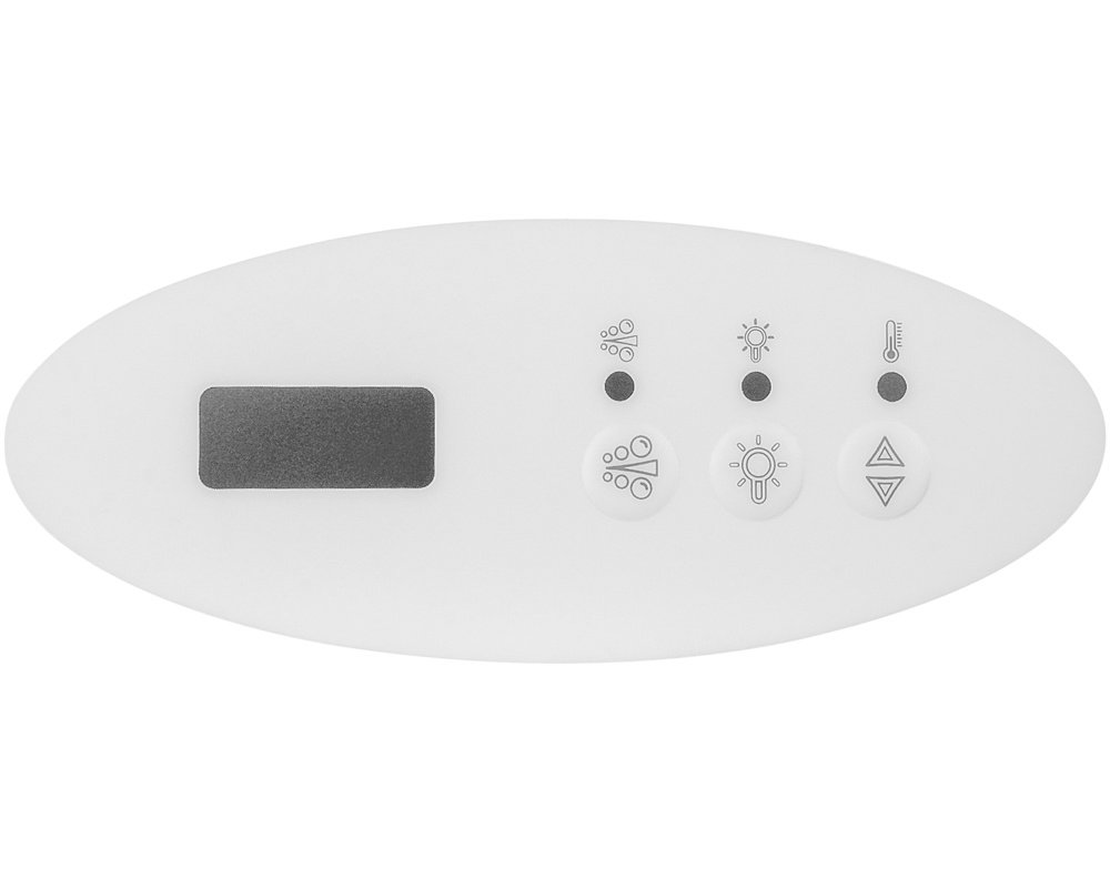 Membrane adhésive Astrel Baliki VS2 · Clavier de spa · 127 × 41 mm