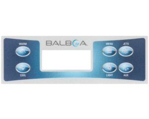 Membrane Balboa TP500 · 6 touches · Autocollante 155x50 mm