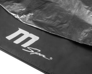 Housse isolante MSpa B9300688 à clips · Pour spa carré 4 places