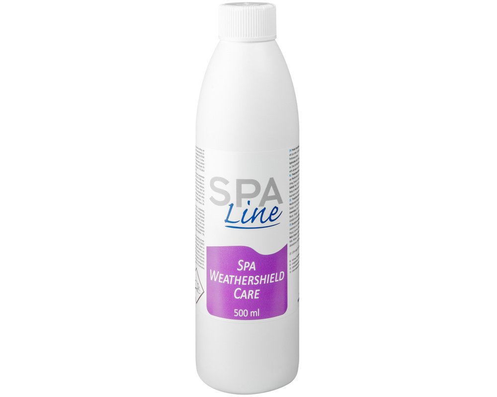 Nettoyant pour couverture SpaLine Weathershield Care · 500 ml · Entretien tissu extérieur premium