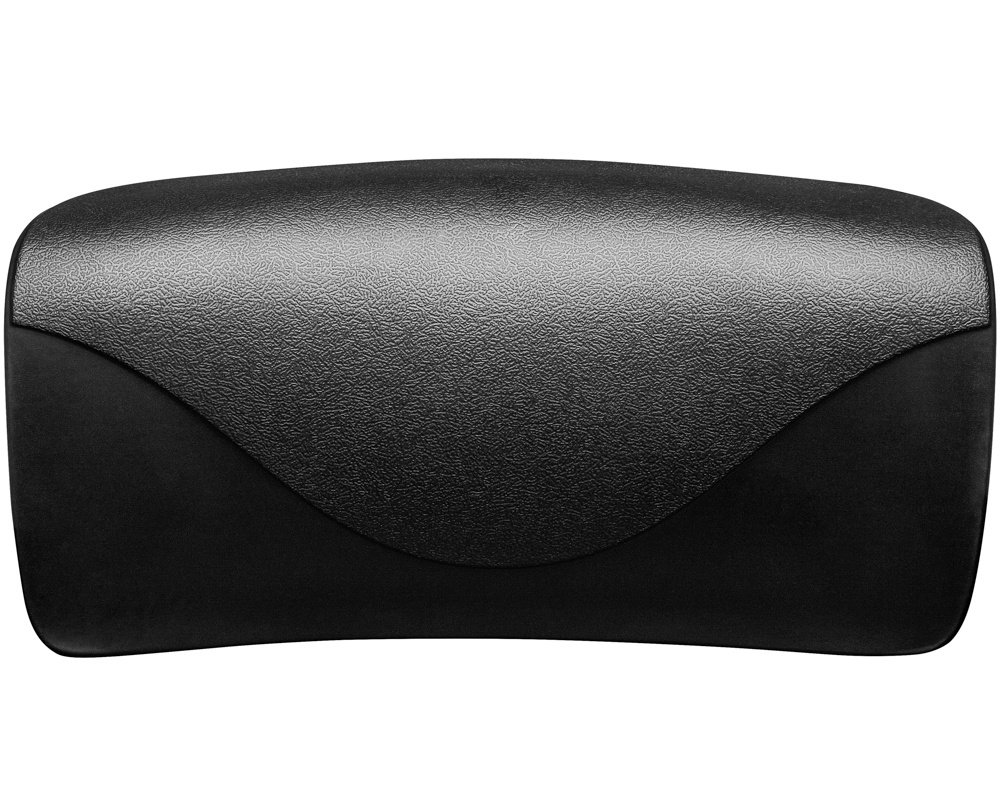 Repose-tête droit noir Aquavia Spa RPOR0031 · 275 mm · Fixation par encoches