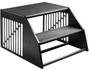 Marchepied design Polytropic AO1900001 · Cache pompe à chaleur Stepio & Accès spa sécurisé