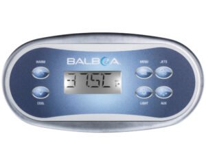 Clavier de commande Balboa TP500S · 6 touches · Format ovale · Compatible BP200/BP600