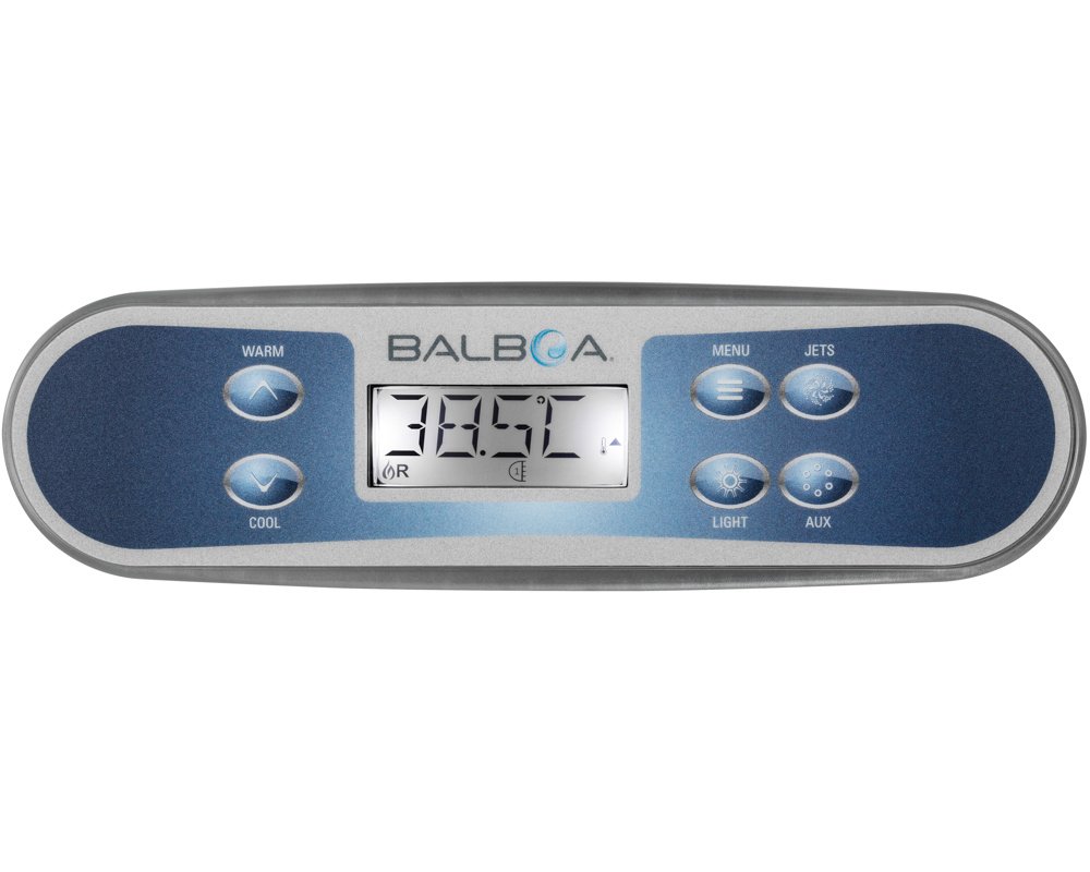 Clavier de commande Balboa TP540 · 6 touches · Compatible systèmes BP