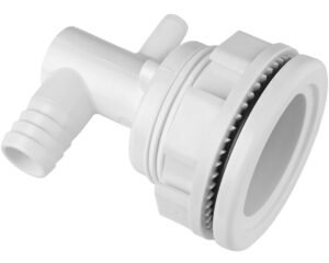Douille LVJ Medium 3" · Pour buses de spa à effet Venturi · Modèle LVSDOU-3WHT