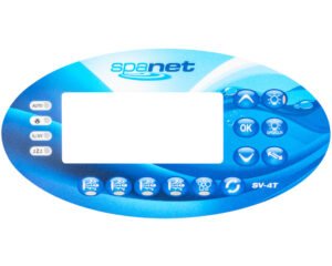 Membrane autocollante Spanet SV-4T · Clavier SV3-VH compatible