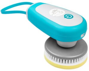 Brosse nettoyante électrique sans fil E‑Scrubber+ Aqua Set · Pour spa, piscine et surfaces vitrées