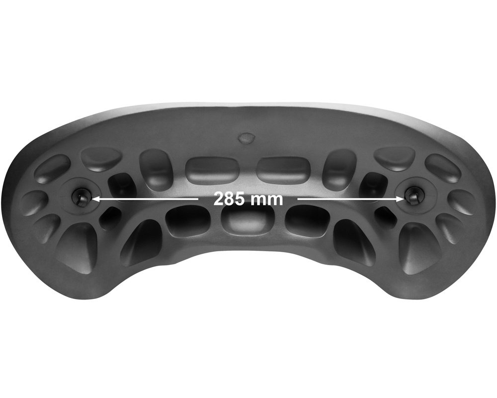 Repose-tête Sunrise Spas Paragon · Coloris gris · 420 mm – Image 2