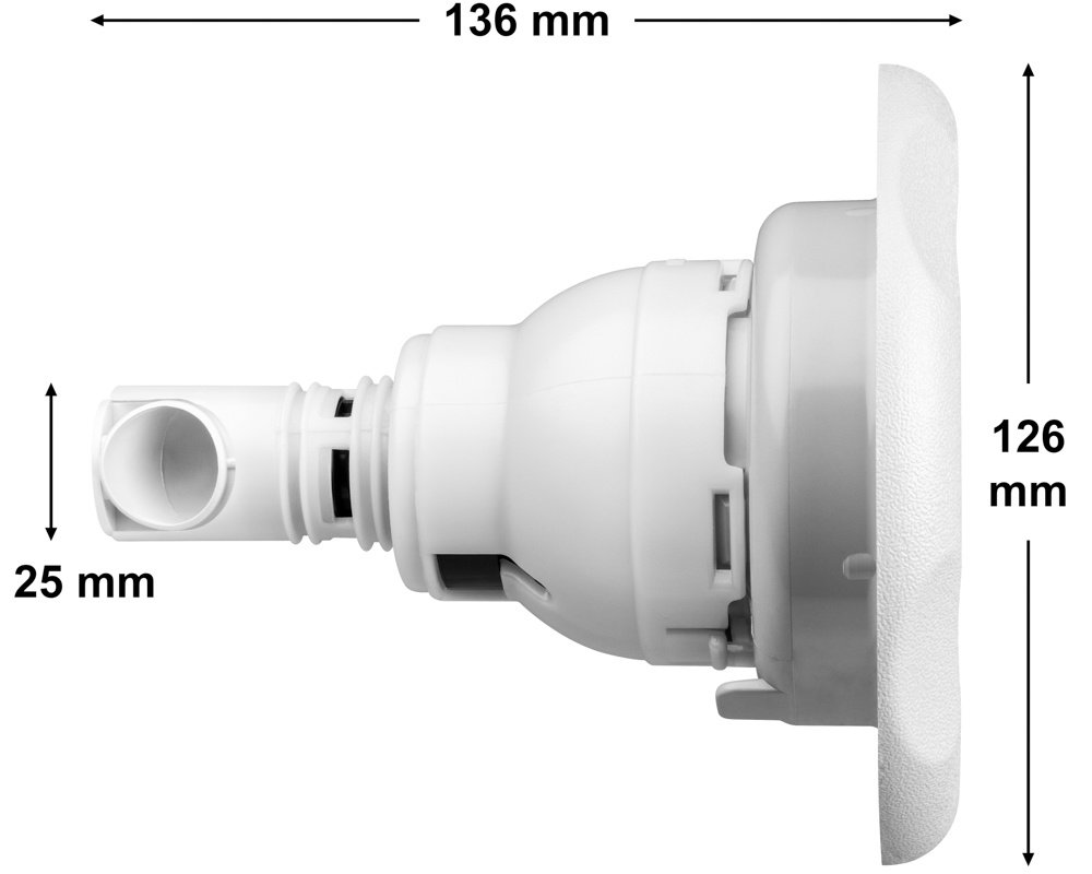Buse spa Waterway Power Storm Directional · Clipser · Ø76 mm · Jet droit ciblé – Image 2