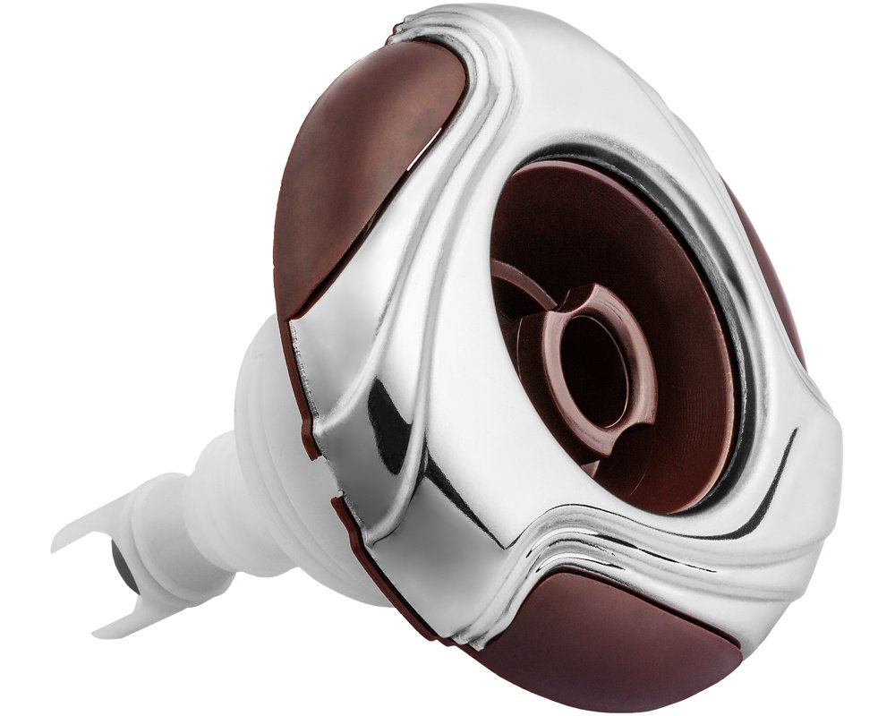 Buse Waterway Mini Storm Directional Swirl à visser · Finition Chocolat