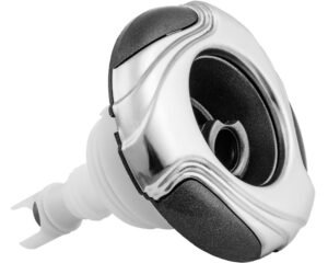 Buse Waterway Mini Storm Directional Swirl Gris Foncé · À visser Ø75 mm