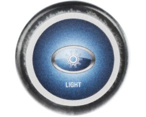 Clavier auxiliaire Balboa AX10 A4 · Commande déportée d’éclairage · Ø56 mm · Câble 5 m