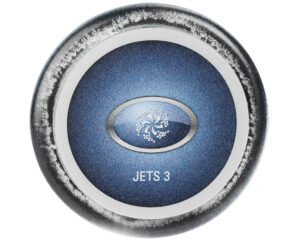 Clavier auxiliaire Balboa AX10 A3 · Jets 3 · Ø56 mm · Câble 5 m