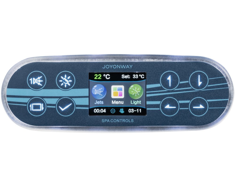 Clavier Joyonway PB554 · 8 touches tactiles · Écran LCD 2'' couleur