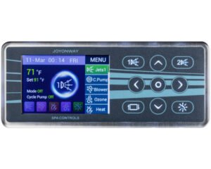 Clavier de commande Joyonway PB555 · 9 touches tactiles · Écran LCD 3,5”