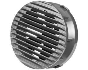 Ventilateur technique Wellis AKU0123 avec thermostat intégré · Ø119 mm